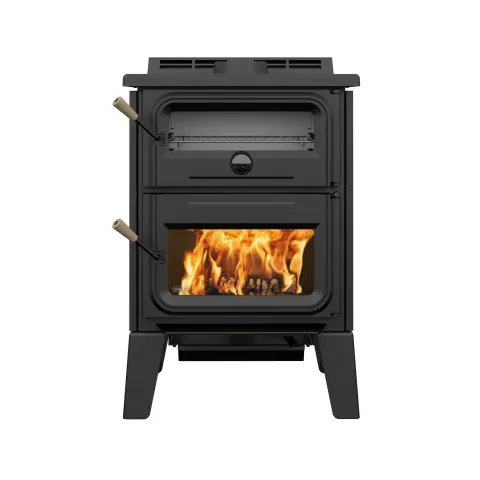 Drolet Bistro Large Wood Cookstove front view