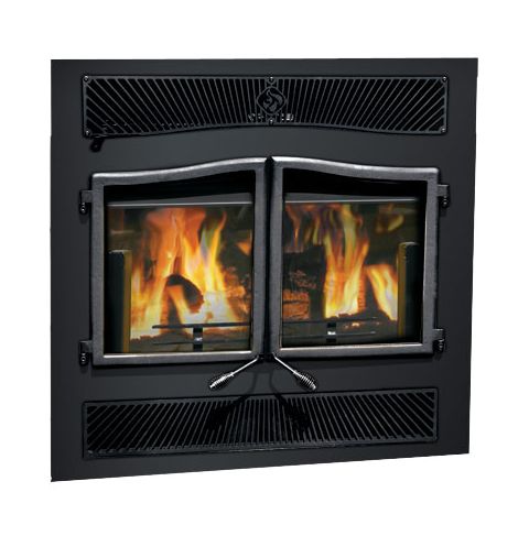 Country Flame Inglenook Wood Burning Fireplace - IWZC-02