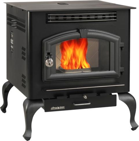 US Stove Company 6041HF Pellet or Corn Stove on Legs w/Igniter