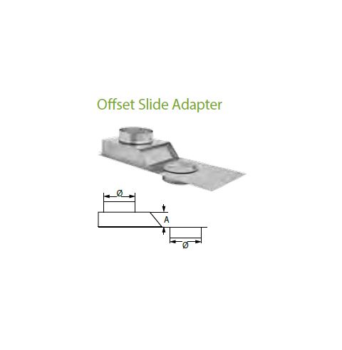 Duravent Ventinox Offset Slide Adapter