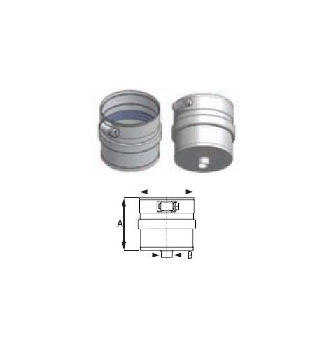 M&G DuraVent 24" FasNSeal Drain Fitting - FSDF24