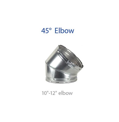 DuraVent 12 B-Vent 45 Degree Adjustable Elbow - 12BVL45-1