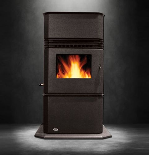 Hudson River Stone Works Kinderhook Freestanding Pellet Stove - HRK-FS