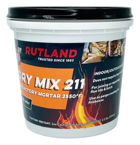 Rutland Dry Mix 211 - 2.5 lb Tub - 21125