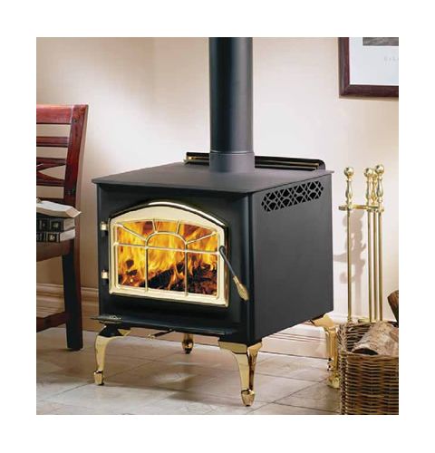 Napoleon 1100 Black Wood Burning Stove w/ Legs- 1100ML