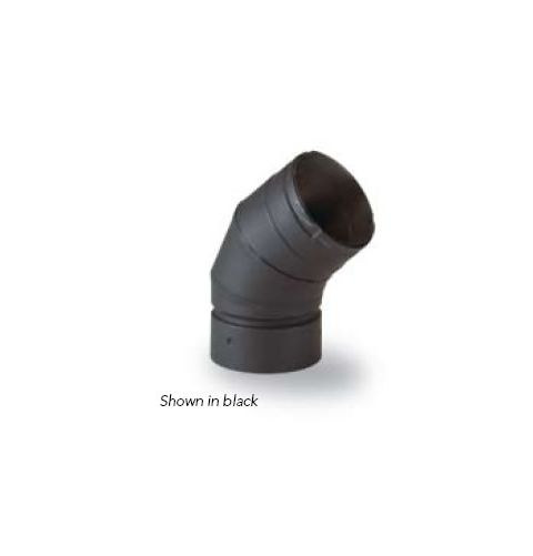 Security Chimneys 4'' SPX Pellet Vent Elbow - 45 Degree - 4SPXE45