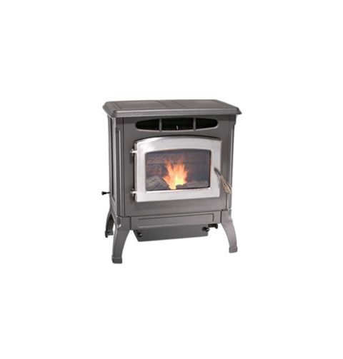 Breckwell P4000 The Classic Cast Pellet Stove / Nickel Door SP4000PDBN