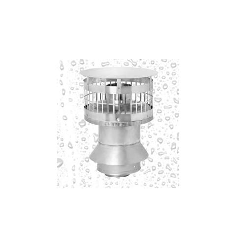 Metal-Fab Corr/Guard 3" Diameter Vertical Termination (304SS) - 3CGRVT-C40