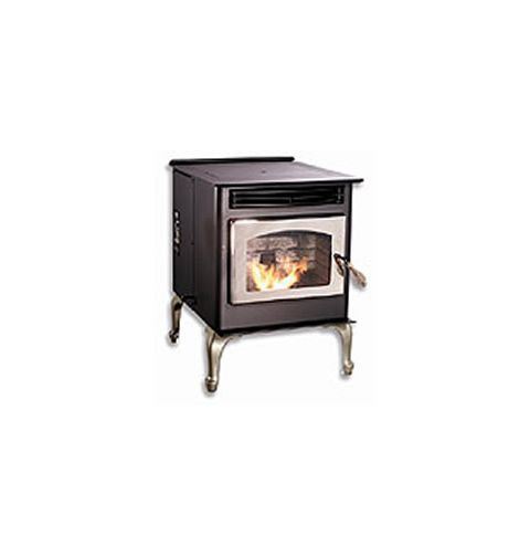 Breckwell P22 The Maverick Deluxe Brushed Nickel Pellet Stove SP22PDBN