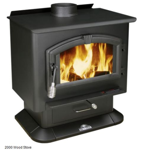 US Stove Company 2000 Wood Stove Pedestal w/ Blower - 2000