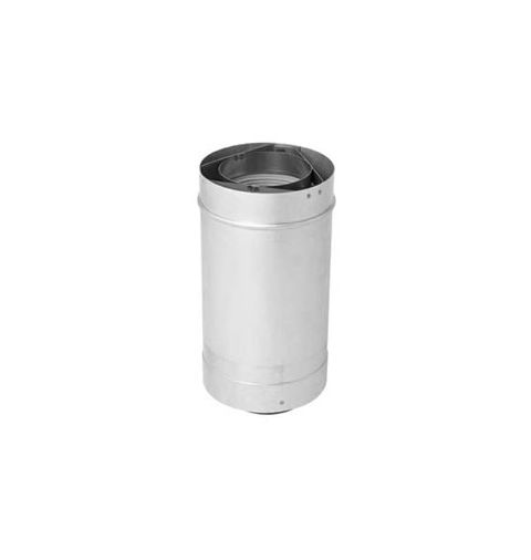 Metal-Fab Corr/Guard 4" D 12" Straight Length Pipe - DW - 4CG12AZ
