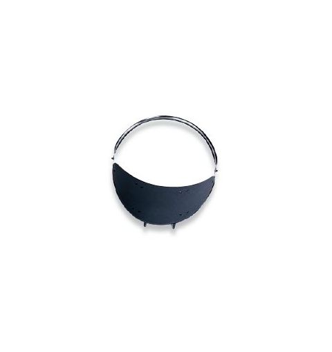 Uniflame 19" Brushed Nickel and Black Woodbasket - W-7584