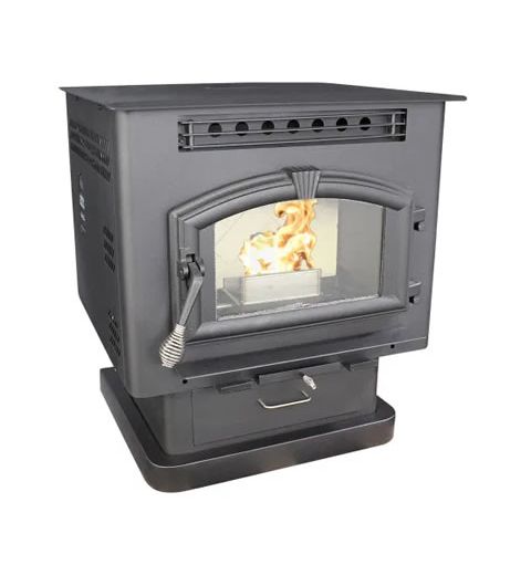 US Stove Company 6041 Pellet or Corn Stove on Pedestal w/Igniter