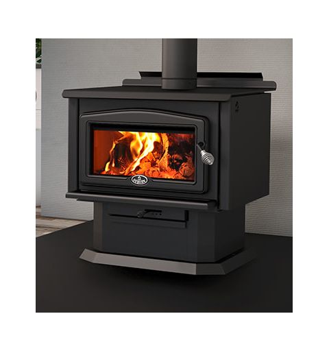Osburn 2400 Wood Stove w/ Black Door - OB02411