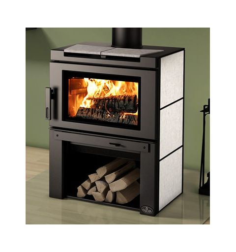 Osburn Matrix Wood Stove With Blower - Soapstone - OB02032