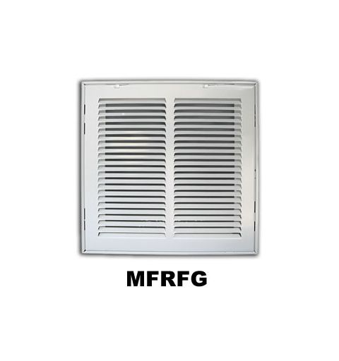 Metal-Fab Return Air Filter Grille 30x24 White - MFRFG3024W