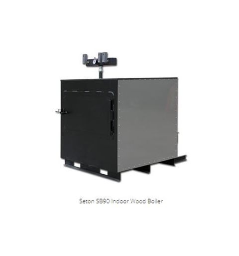 Seton SB90 Indoor Wood Gasification Boiler - 90,000 BTU - SB90