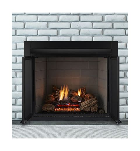Monessen Lo-Rider LCUF32 32" Vent Free Gas Firebox - LCUF32CR-B