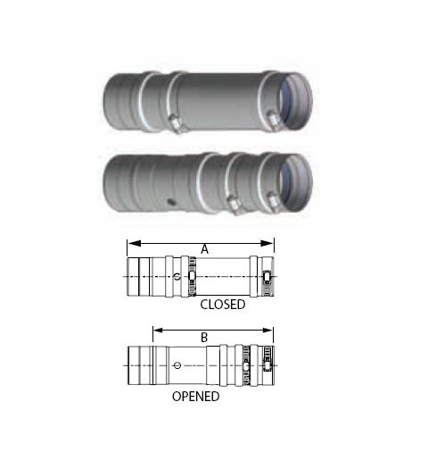 M&G DuraVent 14'' FasNSeal Test Port - FSTP14 // FSTP14