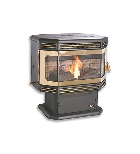Breckwell P2000 The Tahoe Deluxe Freestanding Pellet Stove - SP2000PD