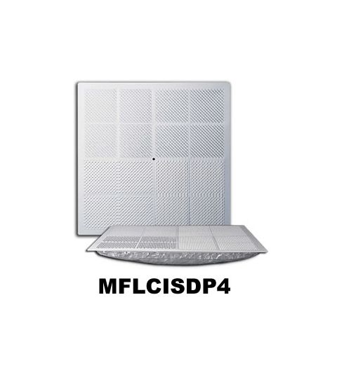 Metal-Fab Steel Renovator Diffuser W/Insulated Back 1/2 Spacing 24x24 - MFLCISDP4
