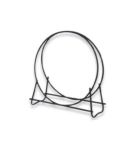 Uniflame Black 40" Diameter Tubular Log Hoop - W-1881