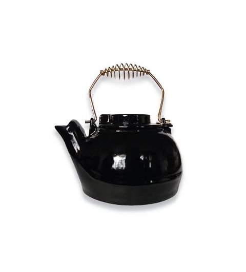 Uniflame 2.5 Quart Porcelain Coated Kettle - Black - C-1927