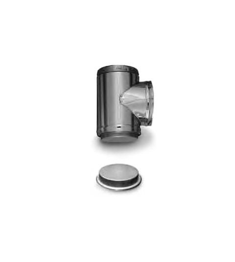 Security Chimneys 7'' Secure Temp ASHT Insulated Tee (TCS Included) - 7TI
