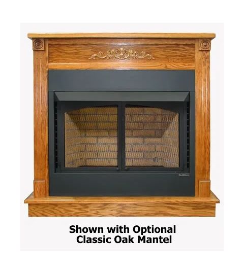 Buck Stove Model 36" ZCBB Gas Firebox - NV ZCBB