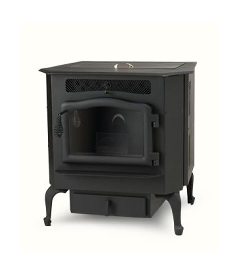 Country Flame Harvester Biomass/Multi-fuel Stove with Black Door