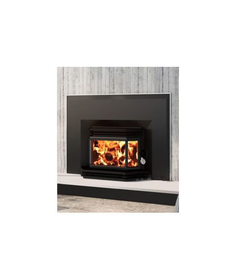 Osburn 1800 Wood Insert with Blower - Nickel Faceplate Trim - OB01801