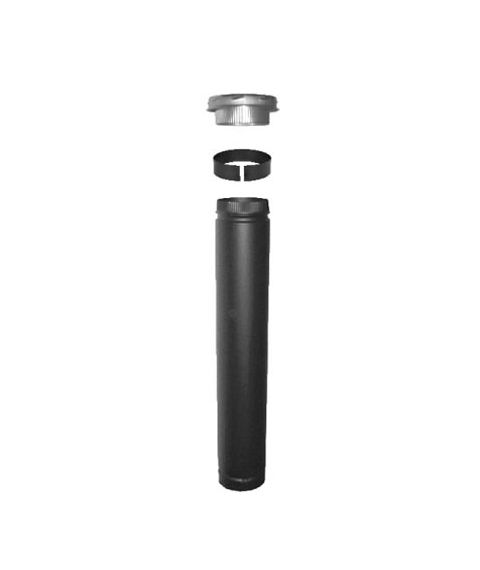 Selkirk 8" DSP Double Wall Stove Pipe Vertical Installation Kit - 268610 - DSP8VK