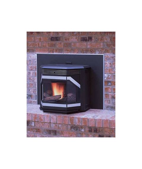 IronStrike Winslow PI40 Pellet-Fired Fireplace Insert - PI40GL / F4348