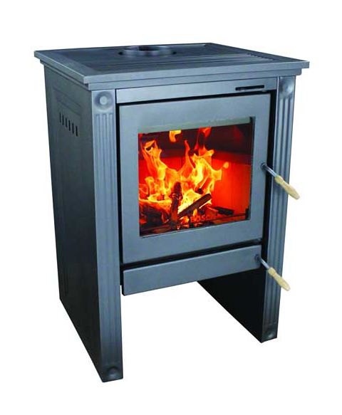 Bosca Wood Stove - Classic 450 Modern Legs - BCWC450