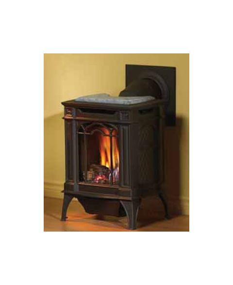 Napoleon GDS20 Arlington Wrought Iron Cast Iron Gas Stove GDS20NWI