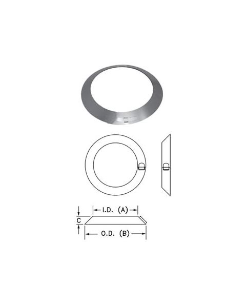 DuraVent 20 Round B-Vent Adjustable Storm Collar - 20BVSC