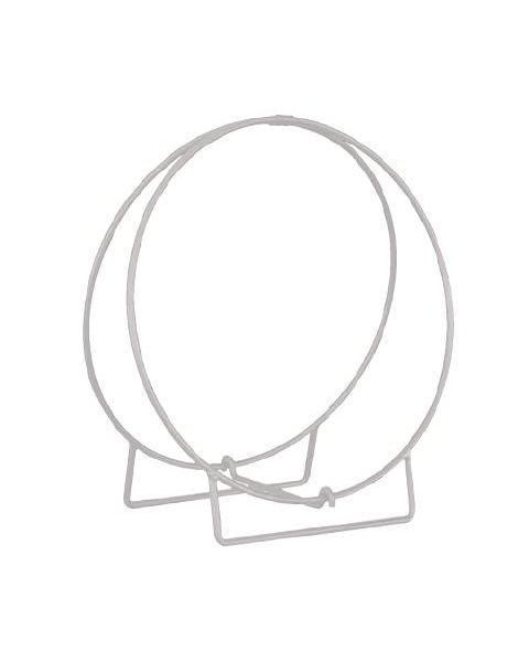 Uniflame Stainless Steel 36" Diameter Log Hoop - W-7736