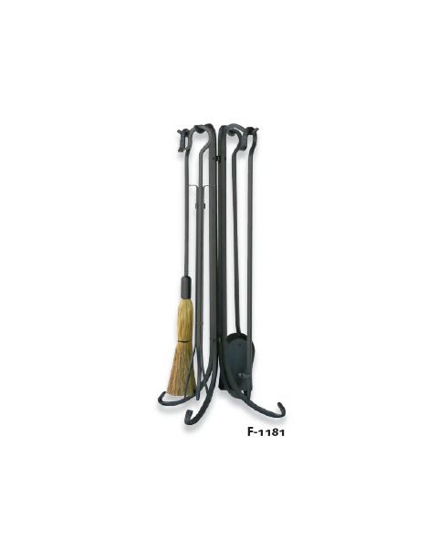 Uniflame 5 Piece Olde World Iron Fireset - F-1181