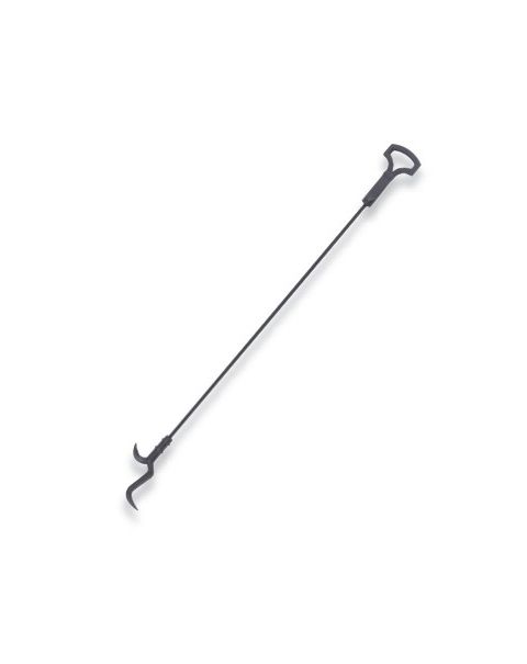 Uniflame 37" Black Poker with Key Handle - P-1009