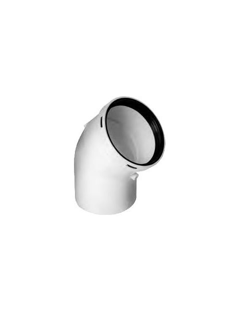 Selkirk 2" Polyflue 45 Elbow UV-White - 832007 - 2PF-45UV