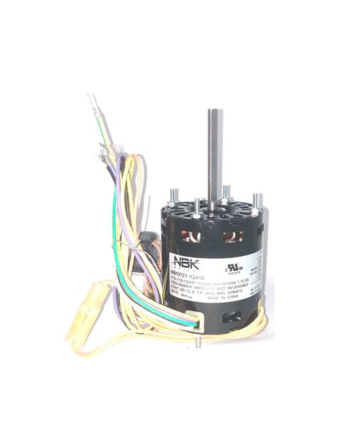 NBK Aftermarket FAN MOTOR 115/230V 1.0/.5 AMPS - RPM 1550/1400 1/12 HP - 12419/OEM-9721