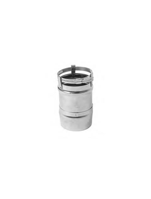 Selkirk 3" Polyflue Adapter EZ Seal to Polyflue - 833042 - 3PF-EZ-PF