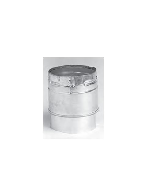 Metal-Fab B-Vent Draft Hood Connector - 4MDC