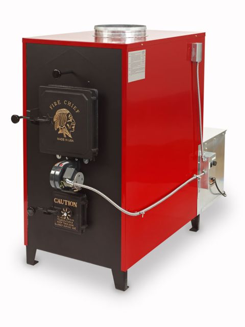 Fire Chief FC1100E Indoor Wood and Coal Burning Furnace - FC1100E