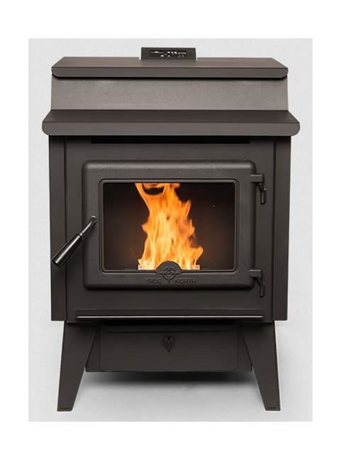 True North TN40 Freestanding Pellet Stove - Leg Model