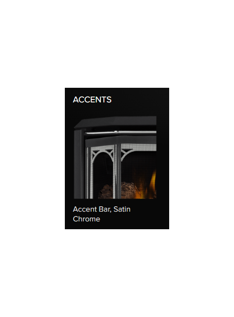 Napoleon Haverlock GDS50 Direct Vent Gas Stove accent bar