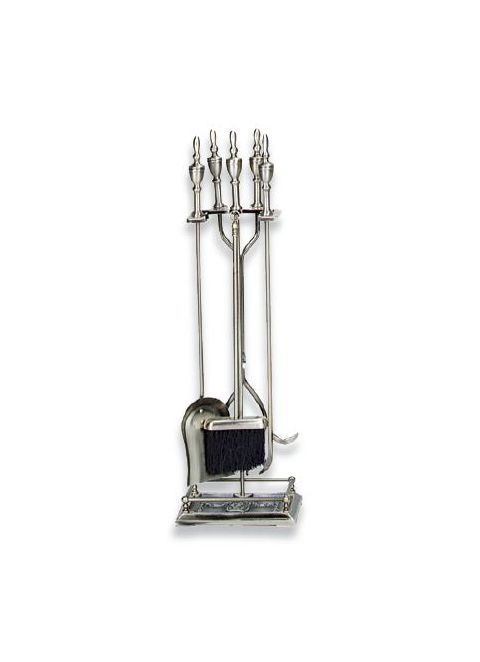 Uniflame 5 Piece Antique Brass Fireset (F-4206) - T51040AB