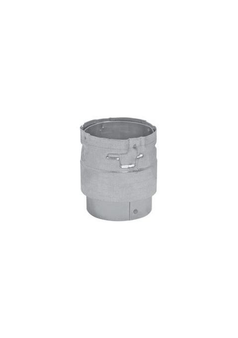 Metal-Fab Pellet Stove Adapter 3" - Black - 3PSAB