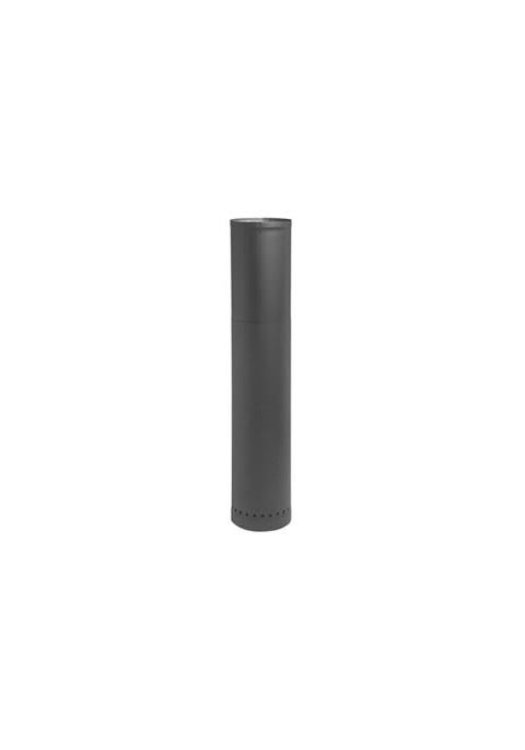Metal-Fab Black Pipe Telescoping Length 8" x 48" Dbl. Wall 8DWBTL48