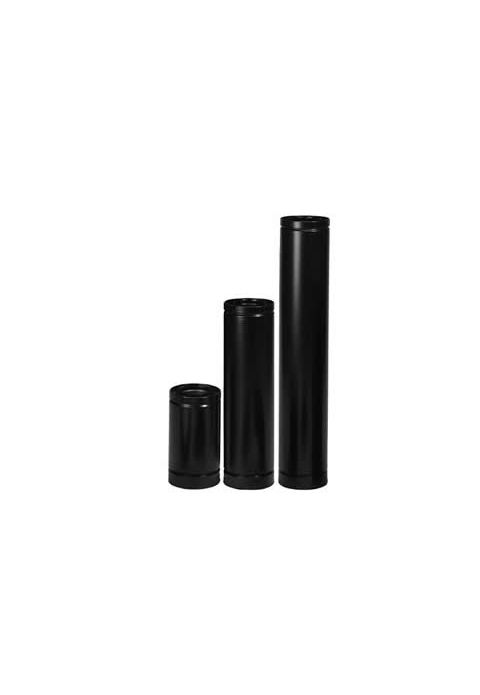 Selkirk 4x6 Direct-Temp 12" Pipe Length - Black - 4DT-12B